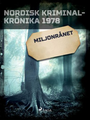 cover image of Miljonrånet